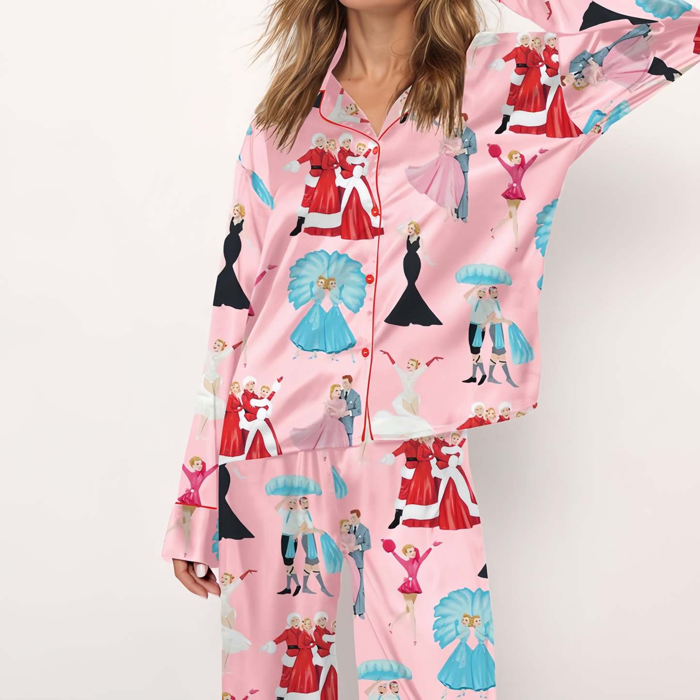 White Christmas Women's Pajama Set