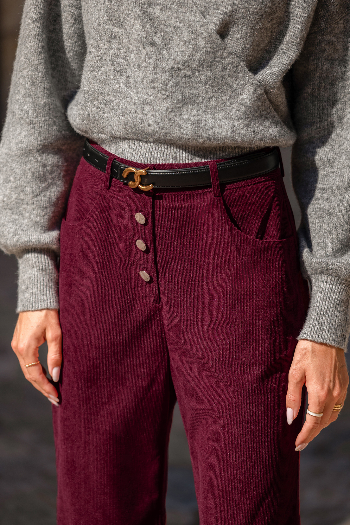 First Round Red Pants