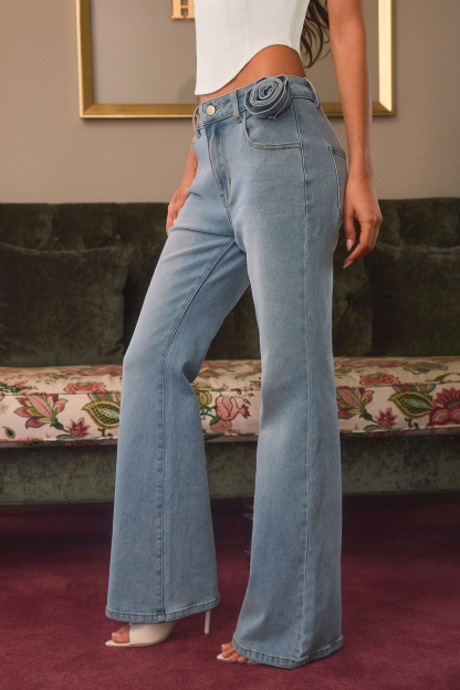 x Renee & Elisha Herbert Rose Jeans