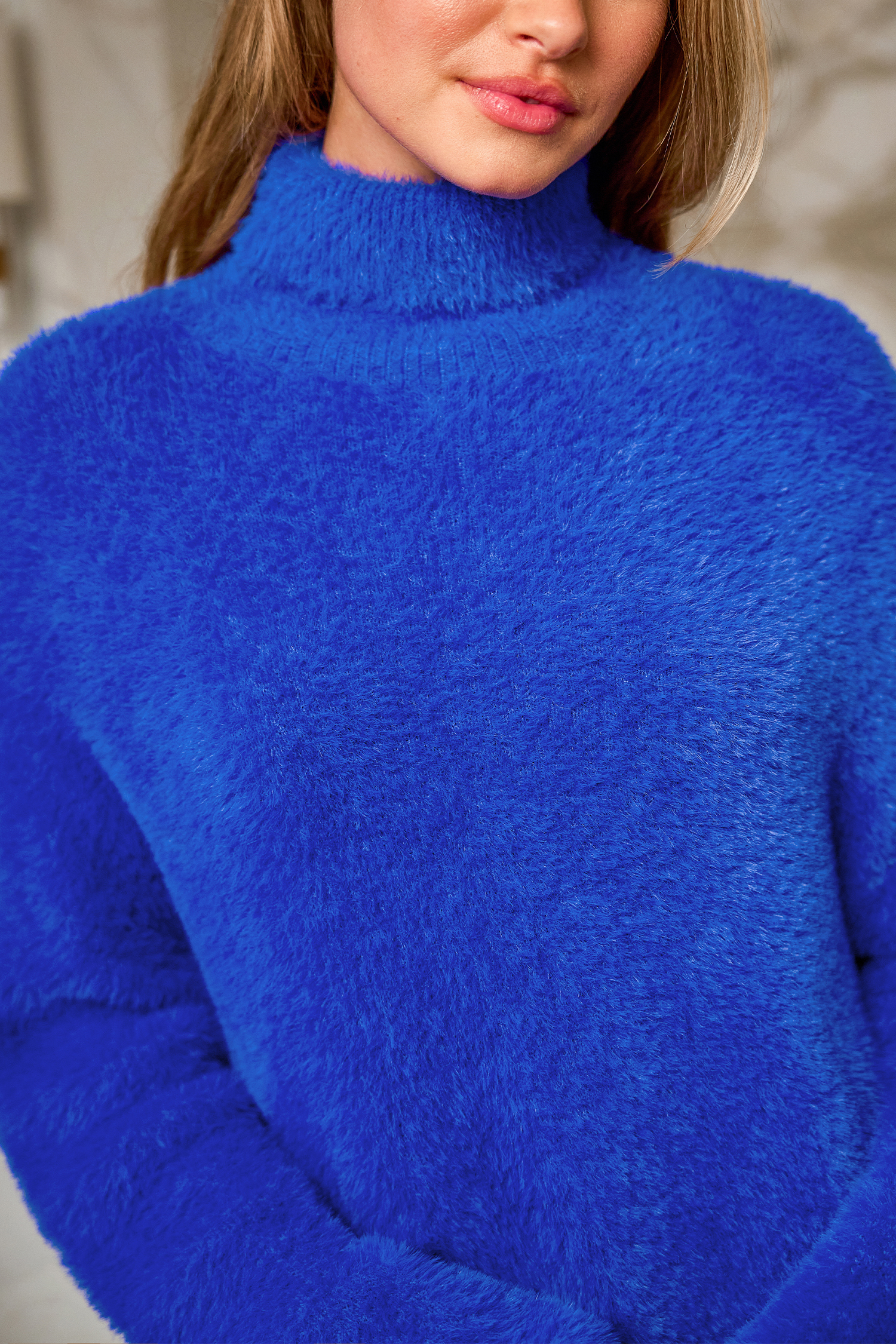 Cloud Haze Blue Sweater