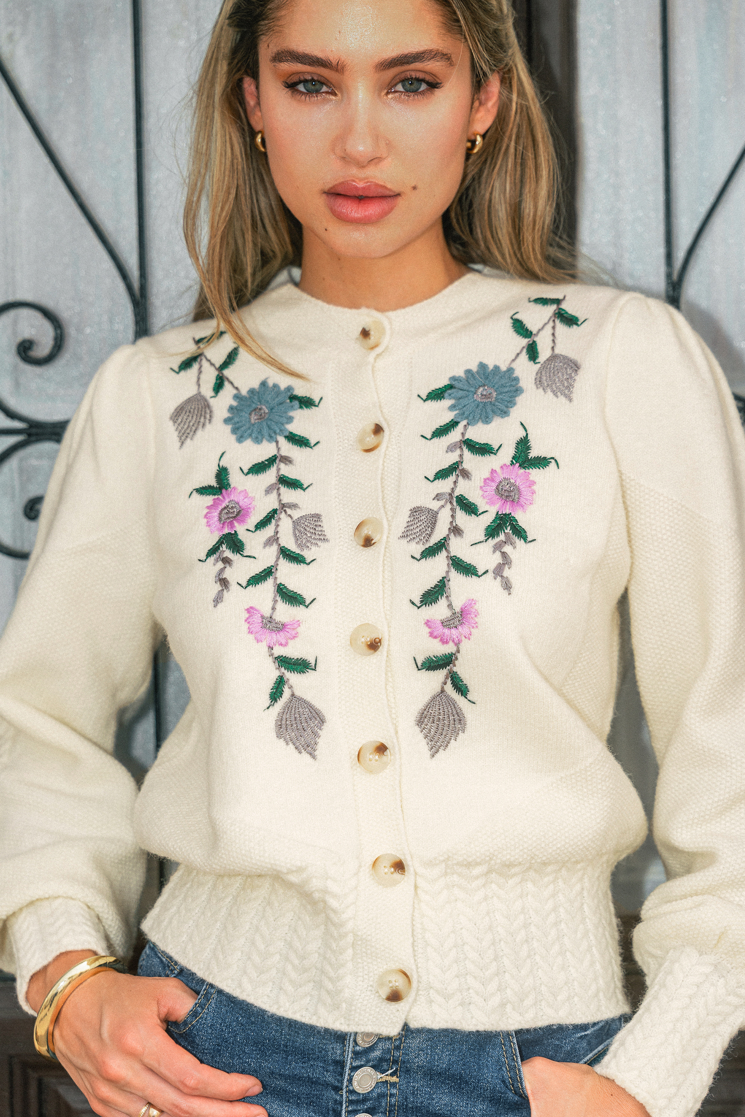 Watch Me Bloom Floral Cardigan