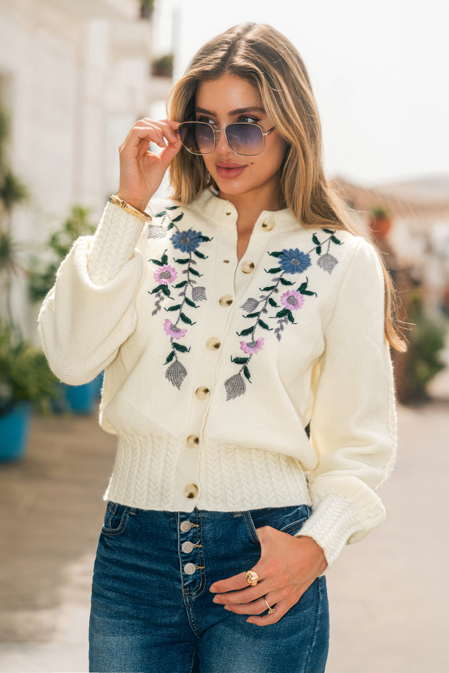 Watch Me Bloom Floral Cardigan