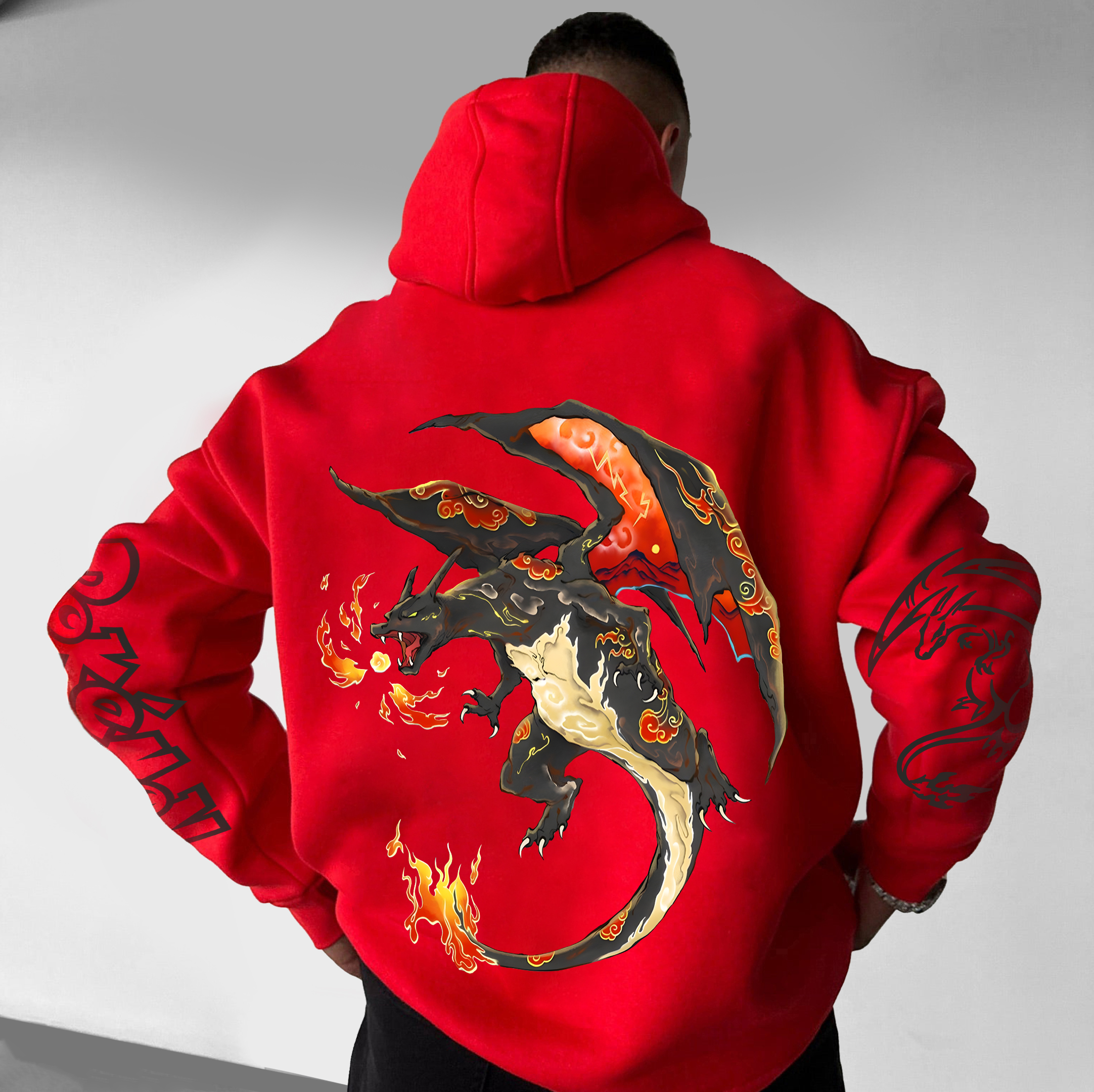 Pokémon Unisex Anime Graphic Streetwear Vintage Hoodie