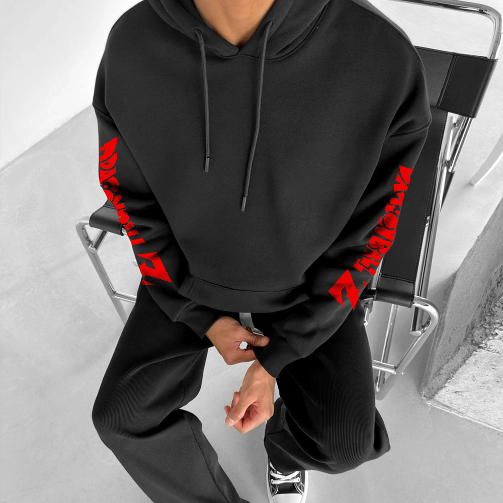 Unisex Anime Graphic Streetwear Vintage Hoodie