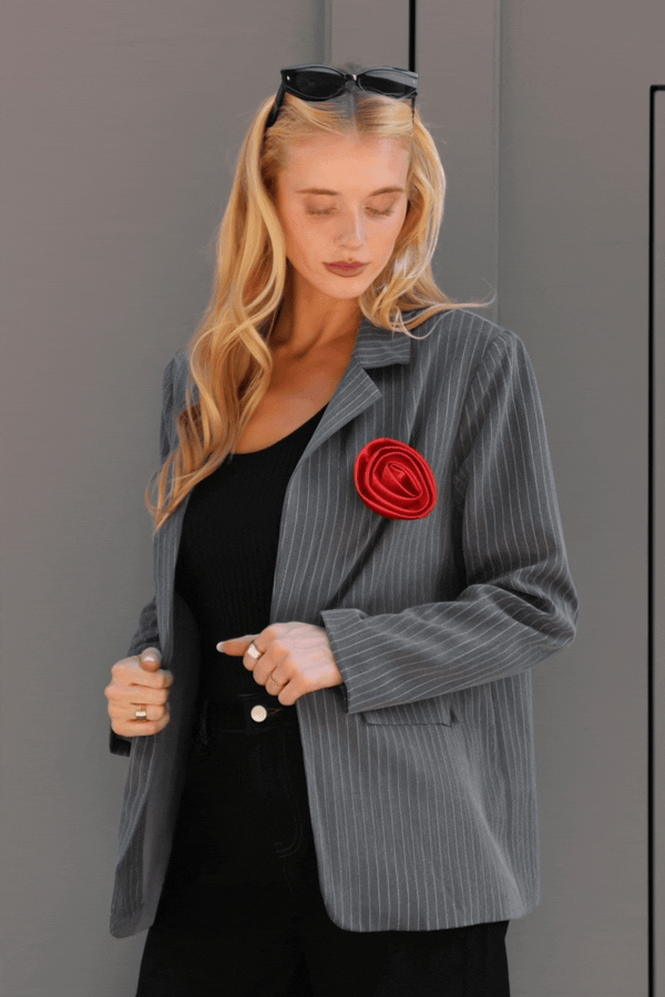 x Renee & Elisha Herbert Evening Rose Blazer