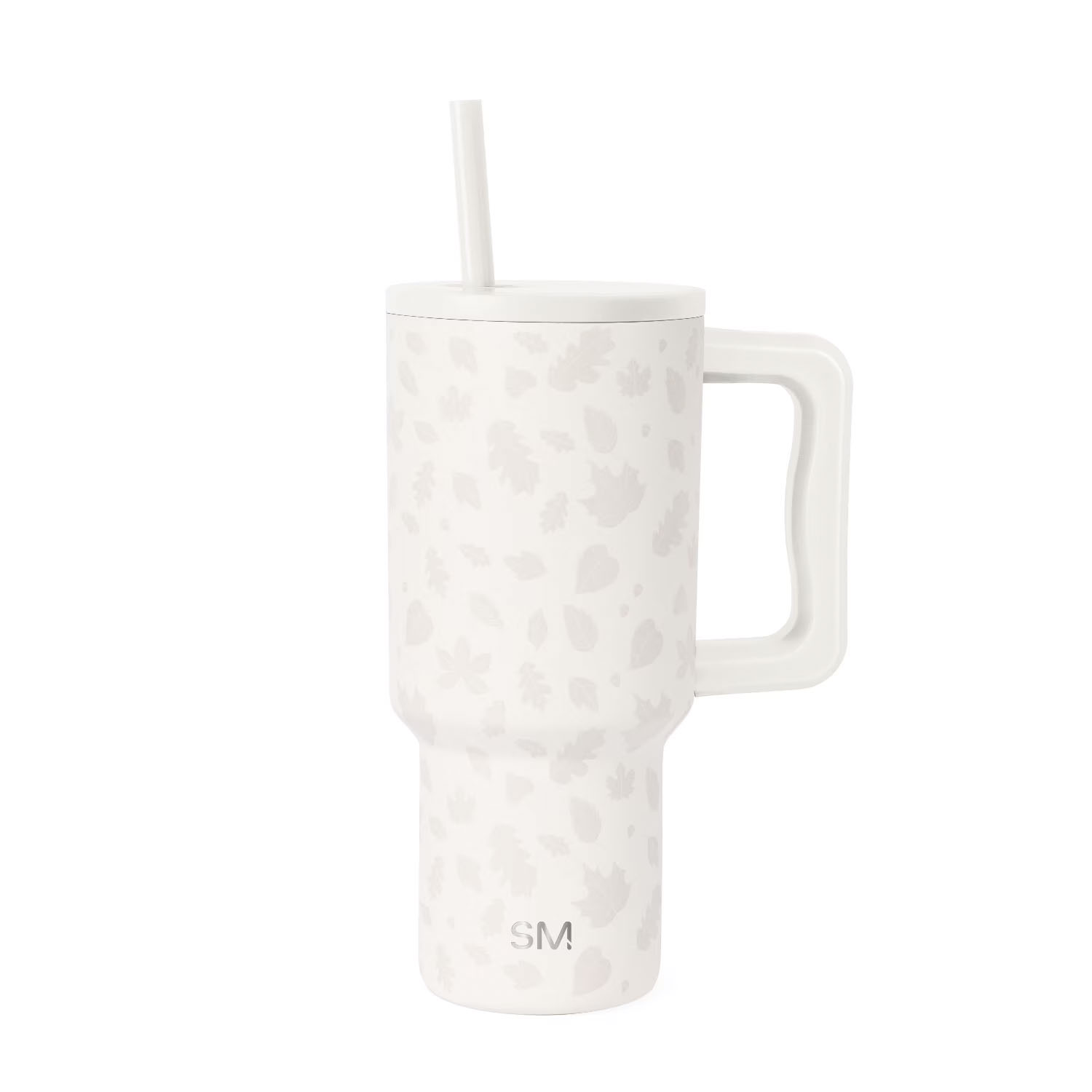 Simple Modern 30 fl oz Insulated Stainless Steel Trek Tumbler with Straw Lid | Winter Forest