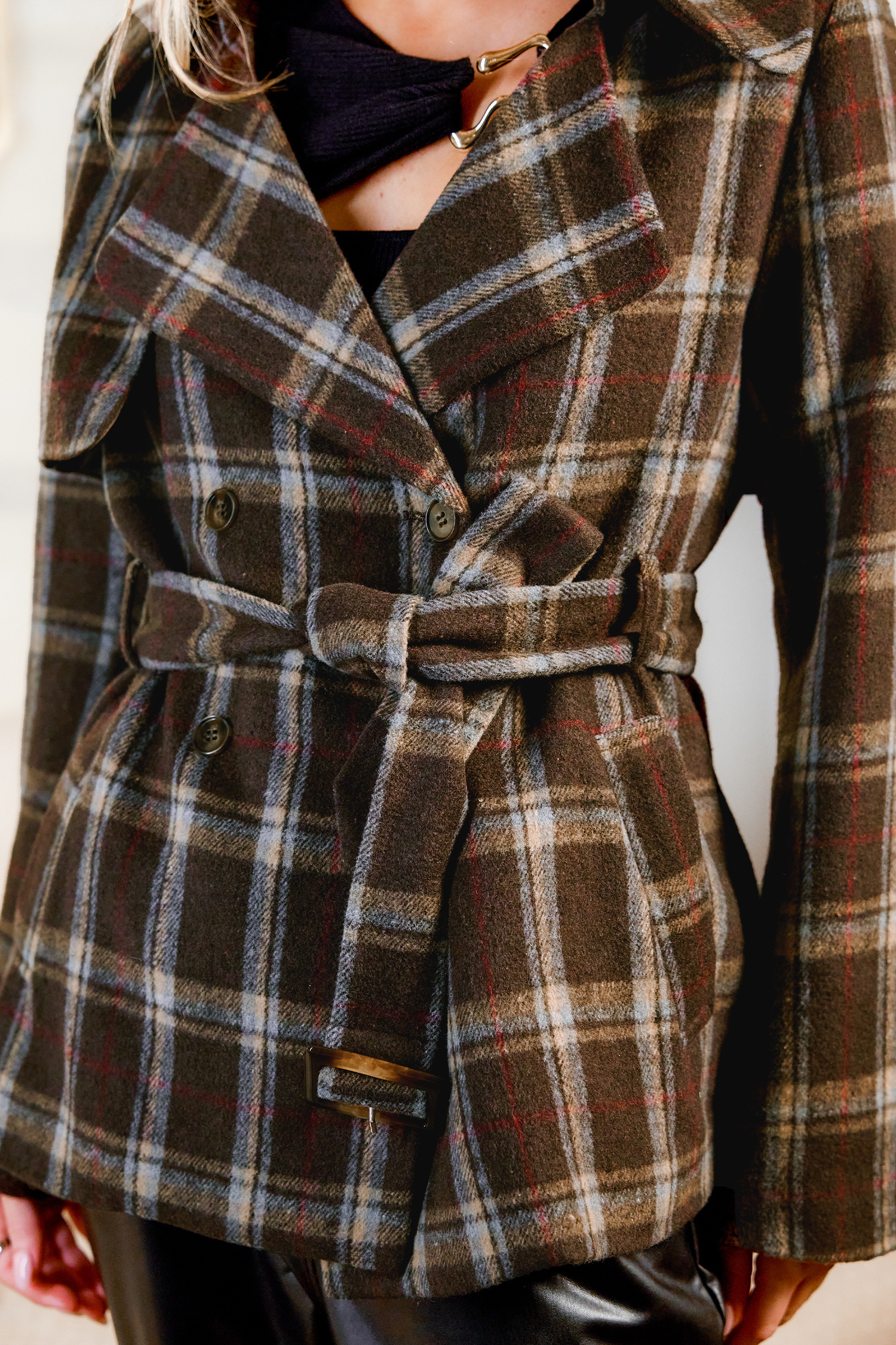 x Layla Taylor Spill the Tea Coat