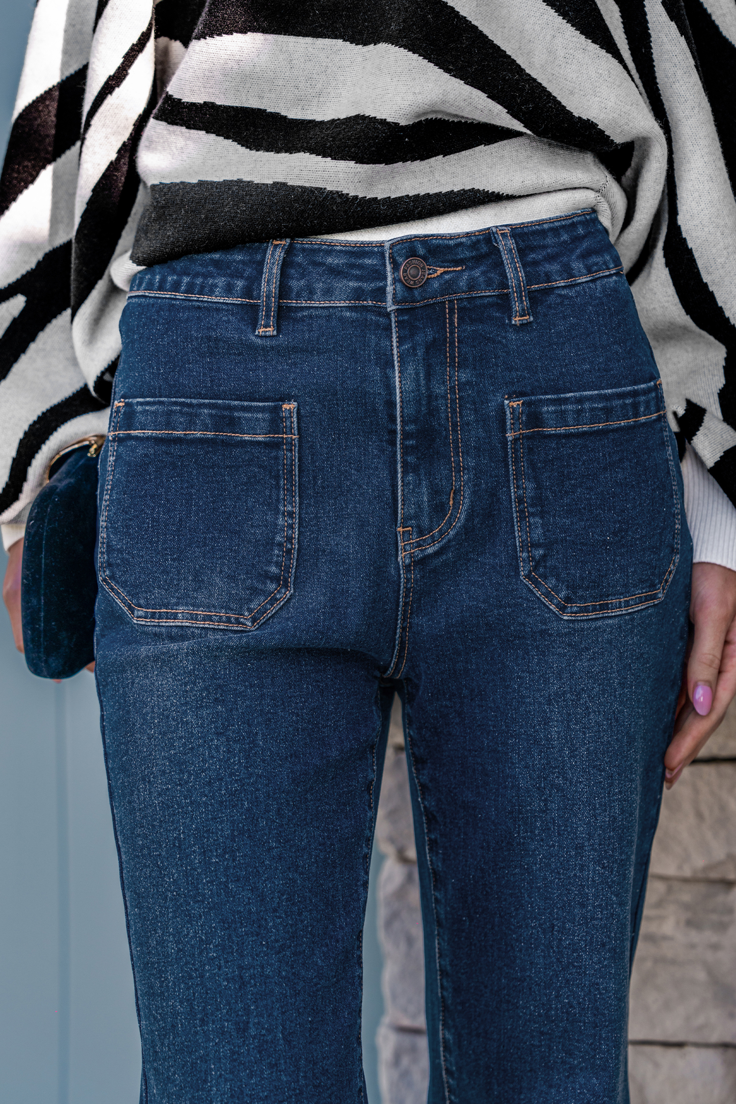 Rise & Shine Blue Jeans