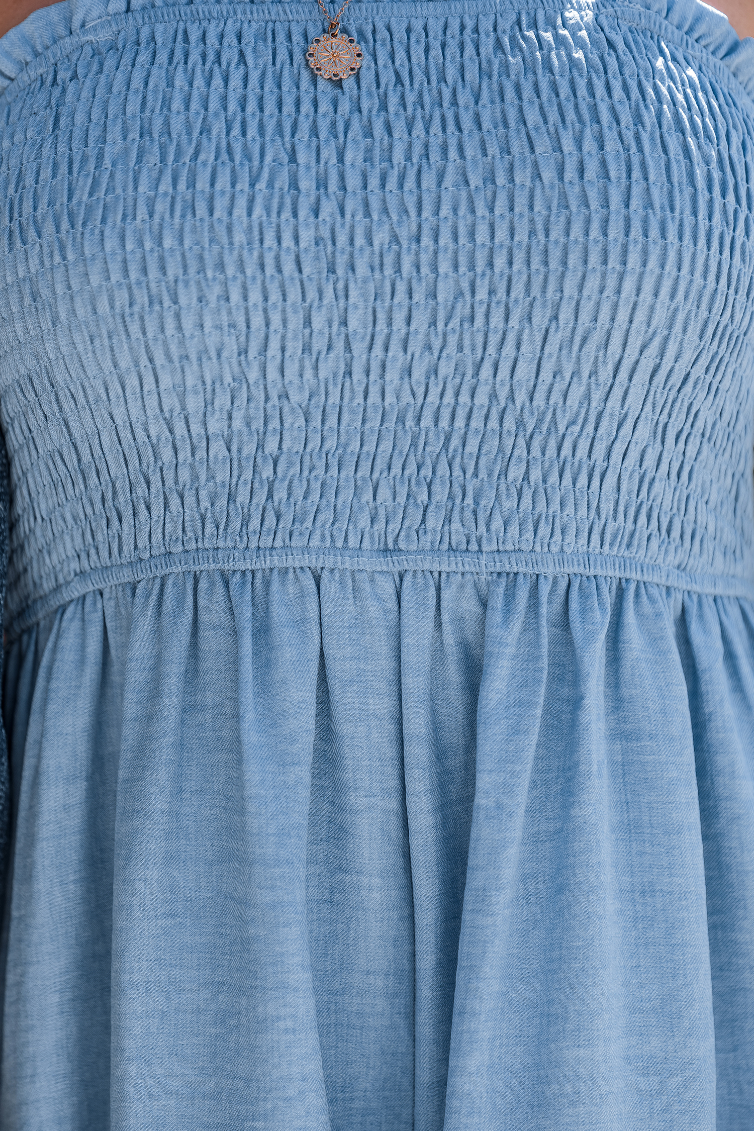 Silver Lining Blue Jumpsuit