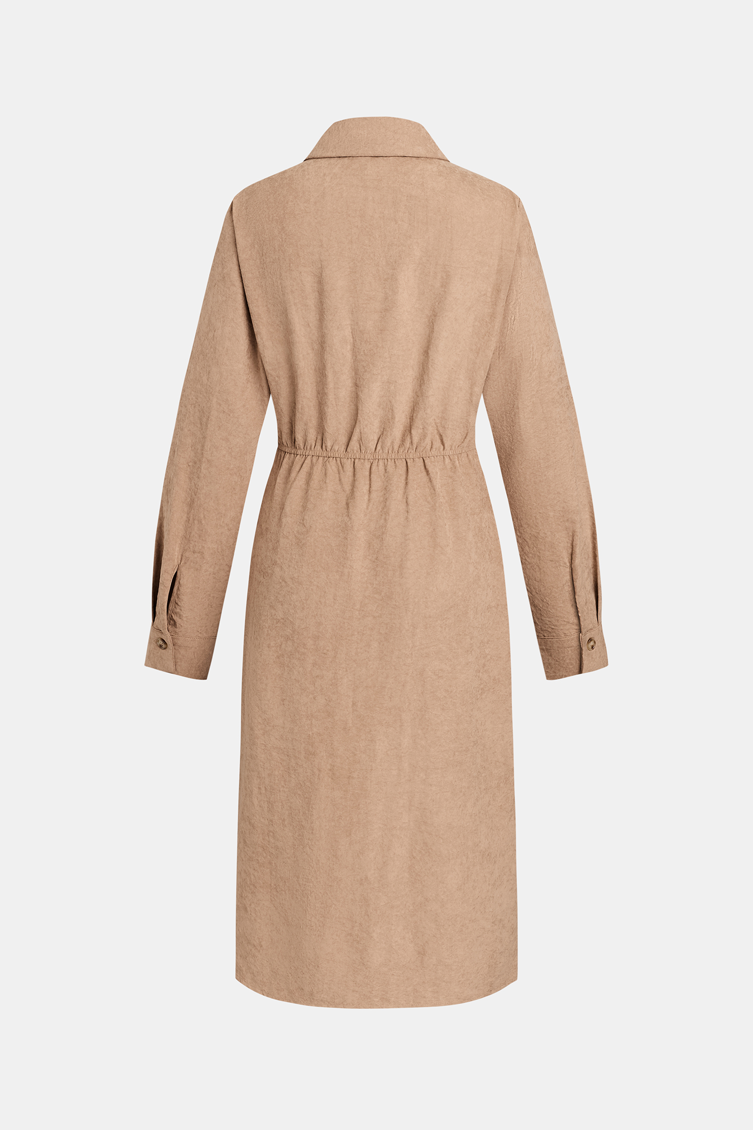 Downtown Flow Brown Midi Dress
