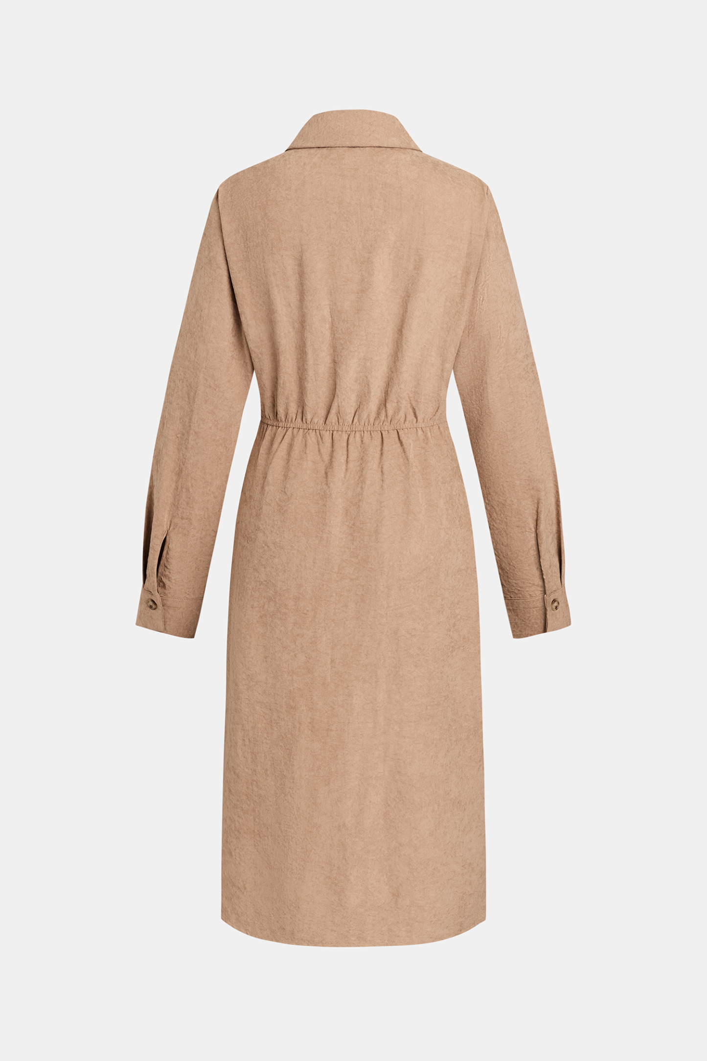 Downtown Flow Brown Midi Dress