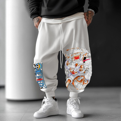 Unisex Anime Printed  Pants丨 Luffy Gear 5