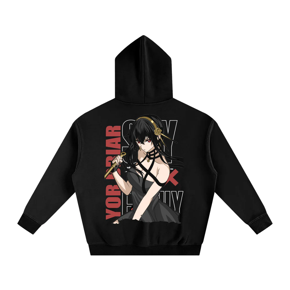 Spy x Family Hoodie Black