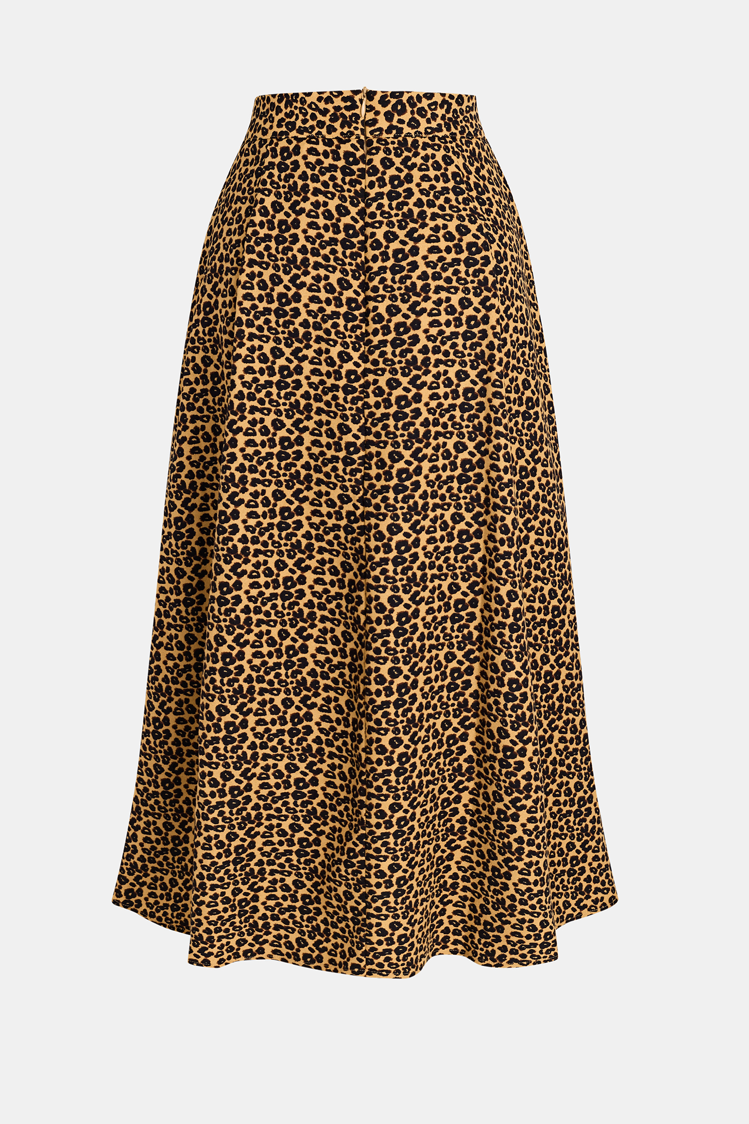 Rebel Rules Animal Print Midi Skirt