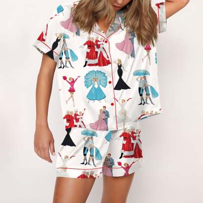 White Christmas Women's Pajama Set