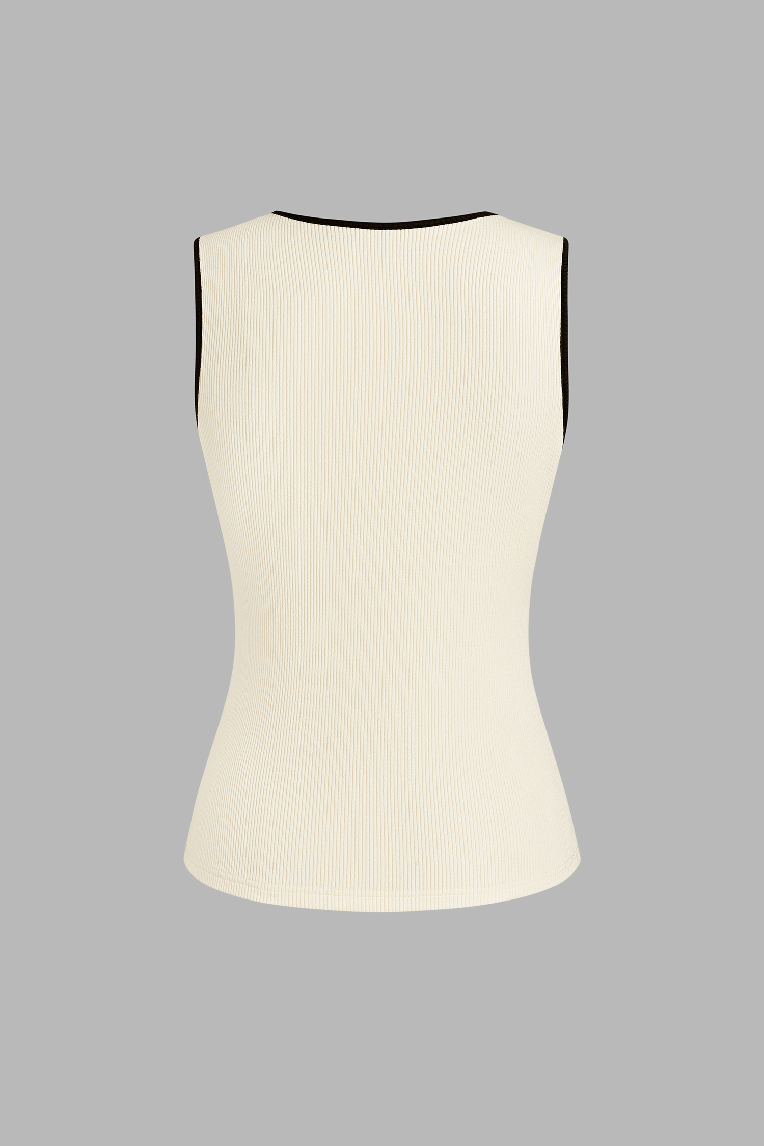 Next Move Cream Tank Top