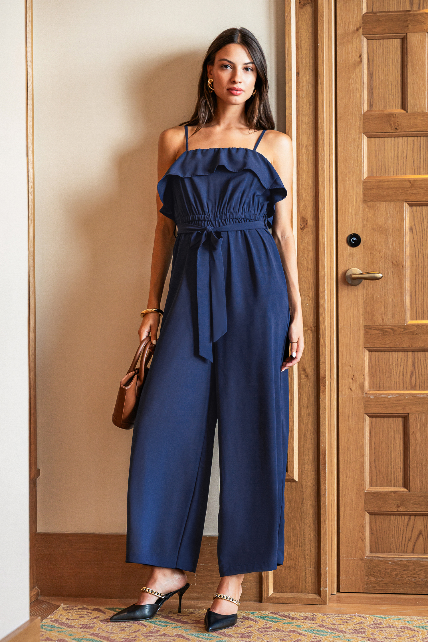 Sunday Glow Blue Jumpsuit