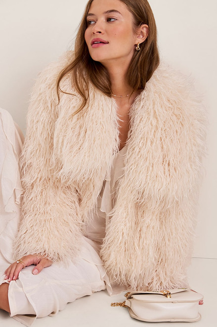 Mandy Shaggy Faux Fur Jacket