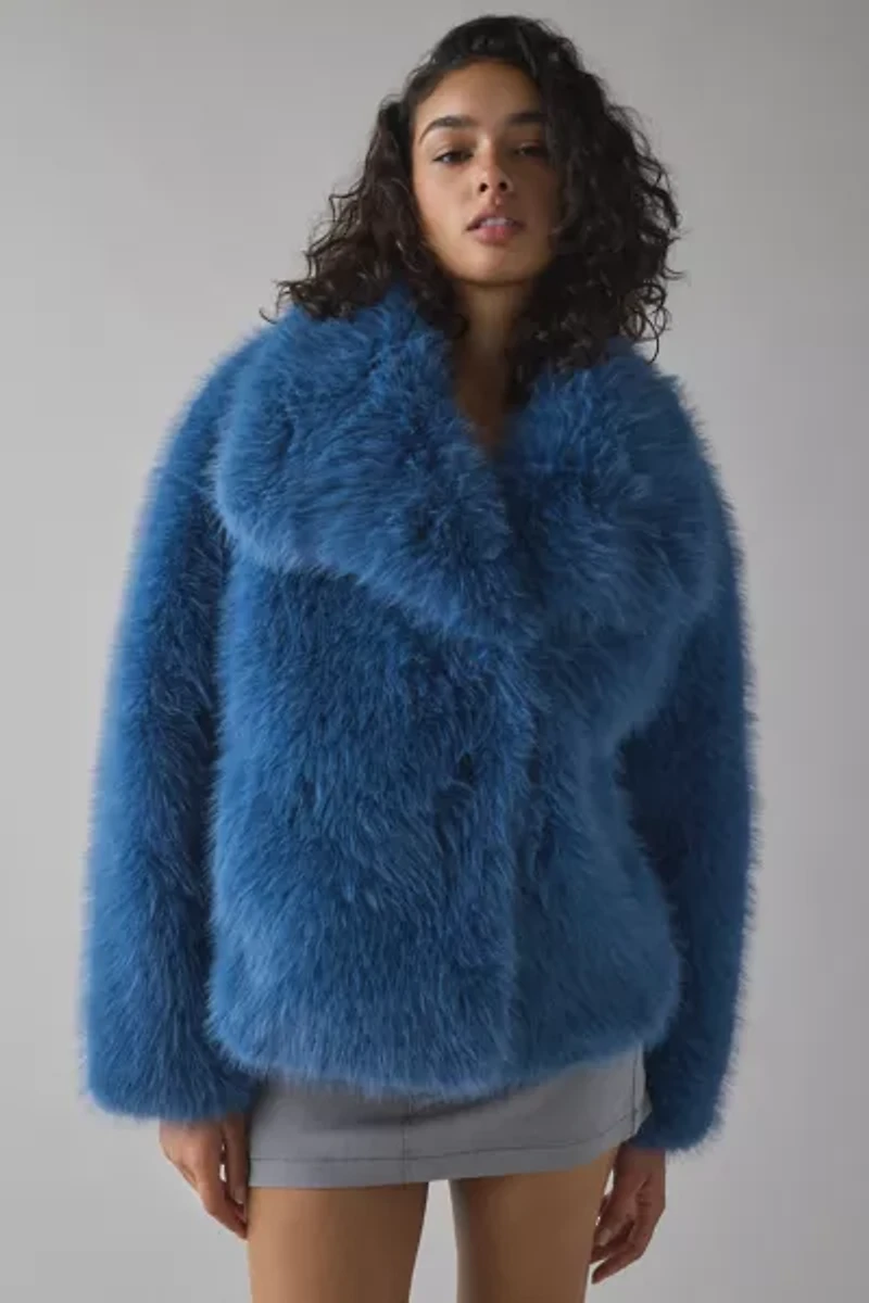 Azalea Wang Regina Faux Fur Jacket