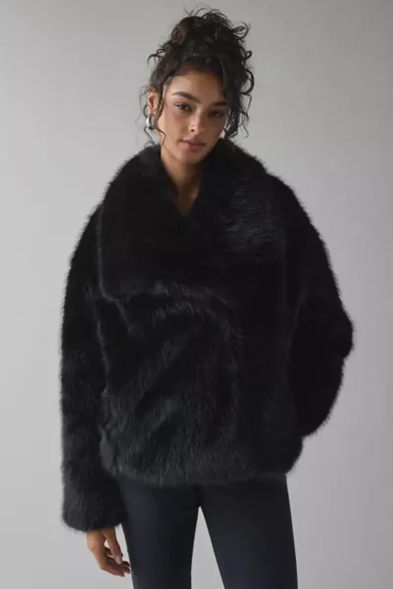 Azalea Wang Regina Faux Fur Jacket