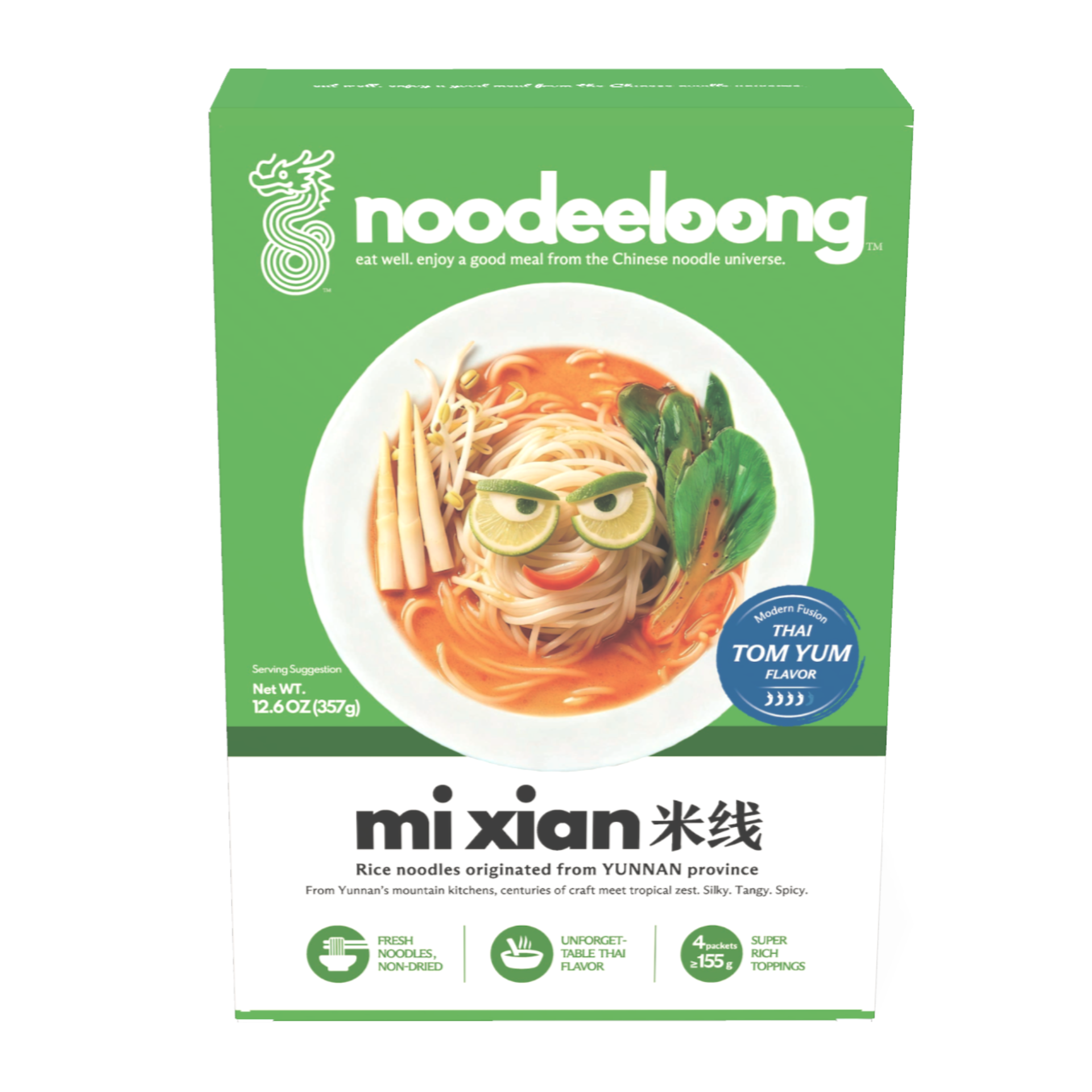 Yunnan Rice Noodles — Thai Tom Yum Flavor