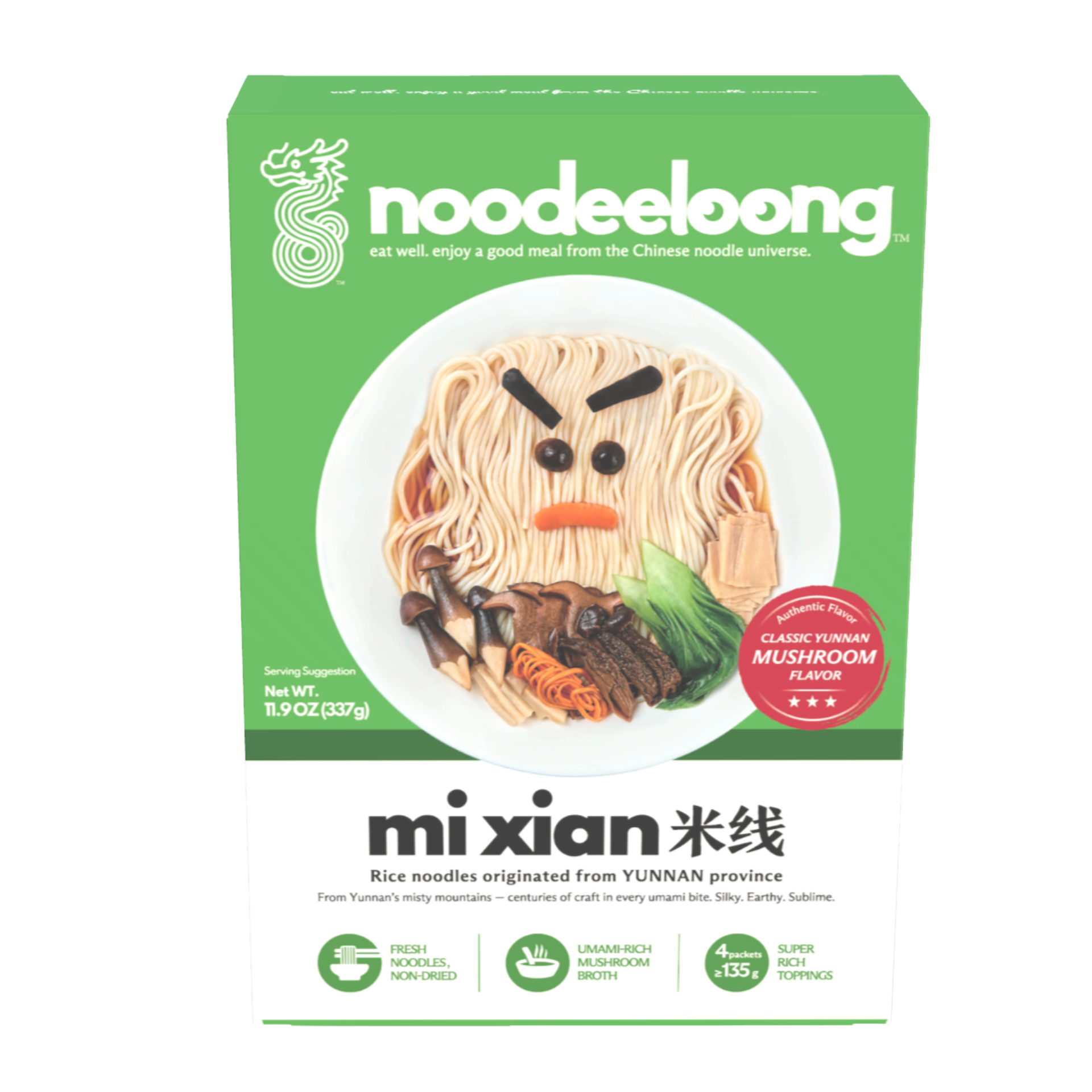 Yunnan Rice Noodles — Thai Tom Yum Flavor