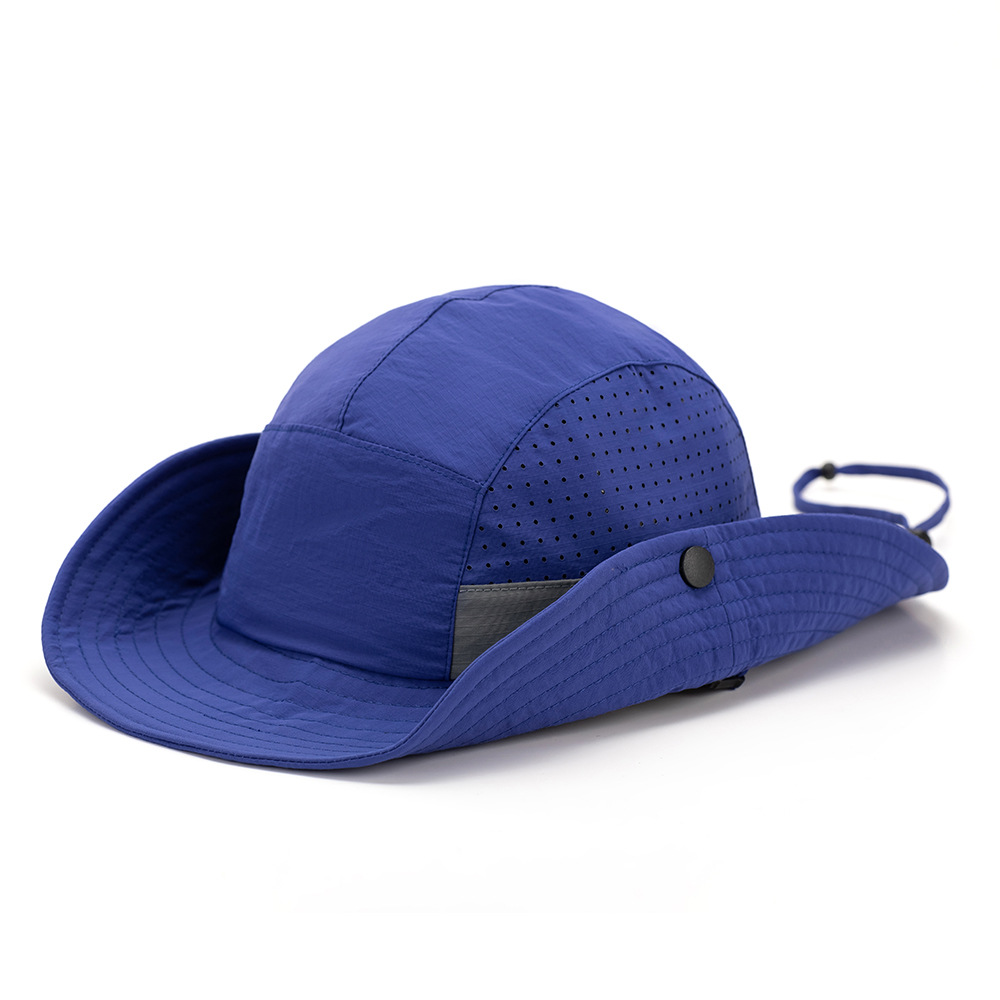 Embroidered quick-drying bucket hat