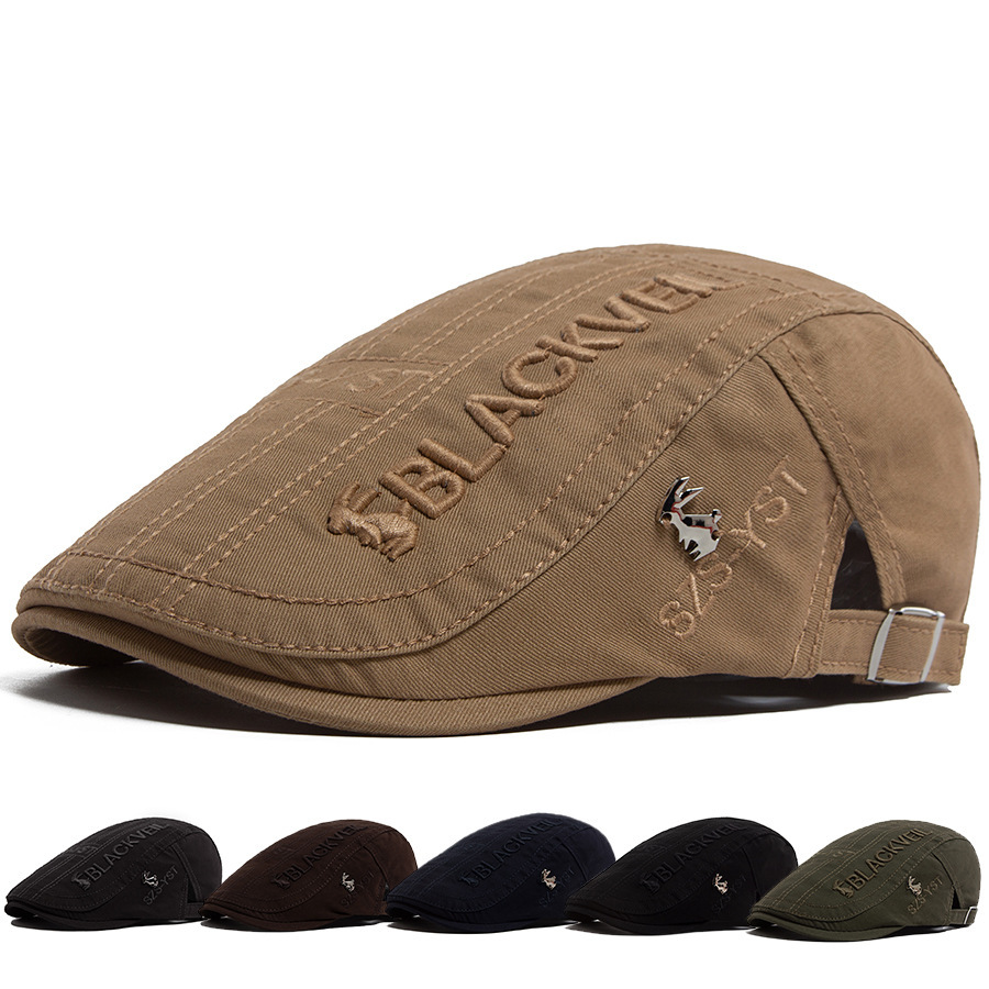 Hank | 3D Embroidered Flat Cap