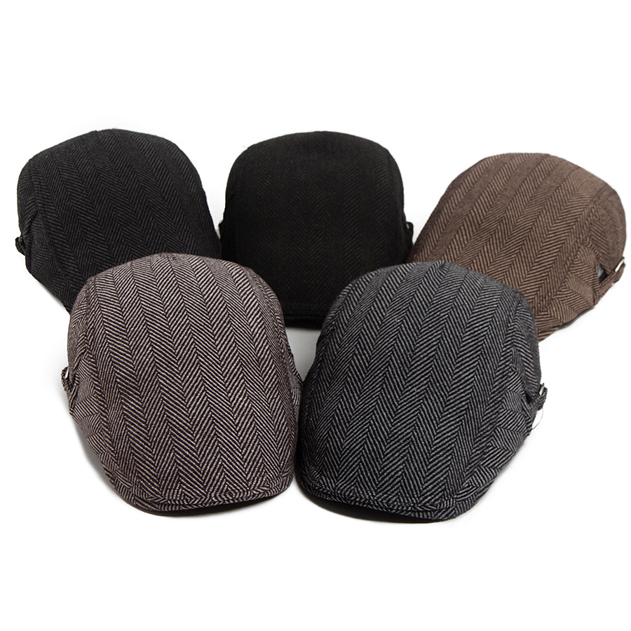 RUTH | British herringbone flat cap