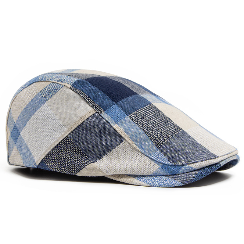 COLBY | Plaid flat cap