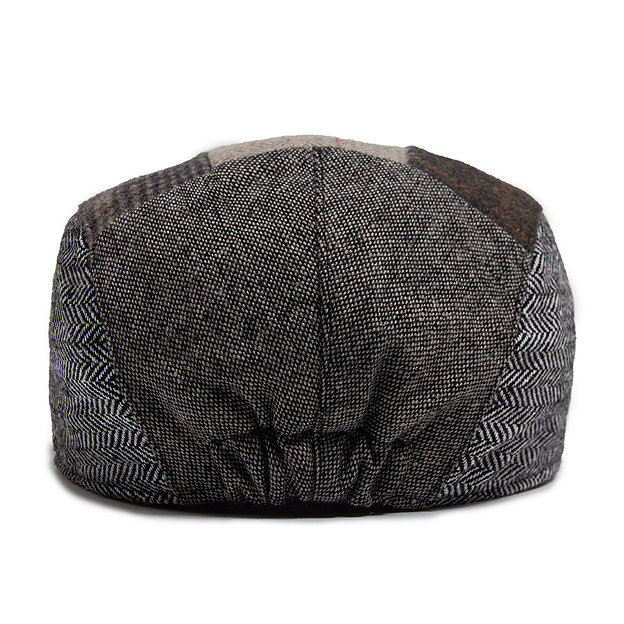 Gord | Vintage Wool Panel Flat Cap