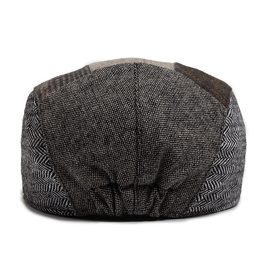 Gord | Vintage Wool Panel Flat Cap