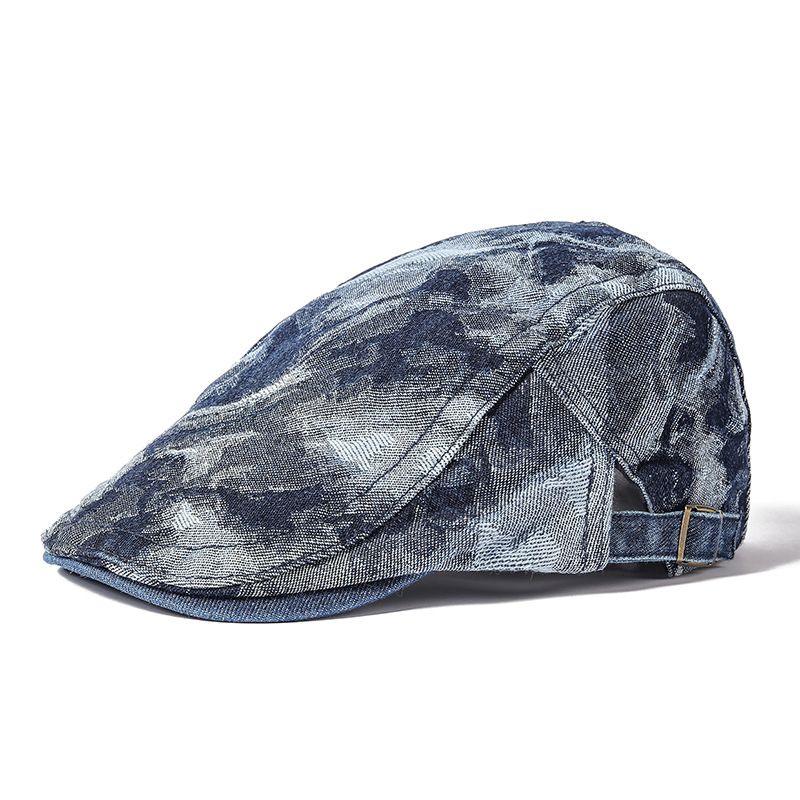 ZEB | Vintage Washed Denim Flat Cap