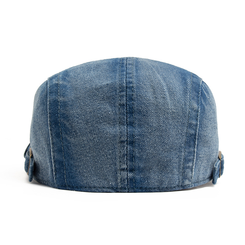 LIA | Destroyed Denim Flat Hat