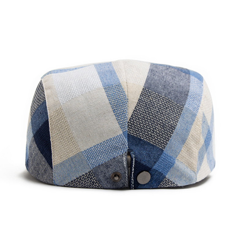 COLBY | Plaid flat cap