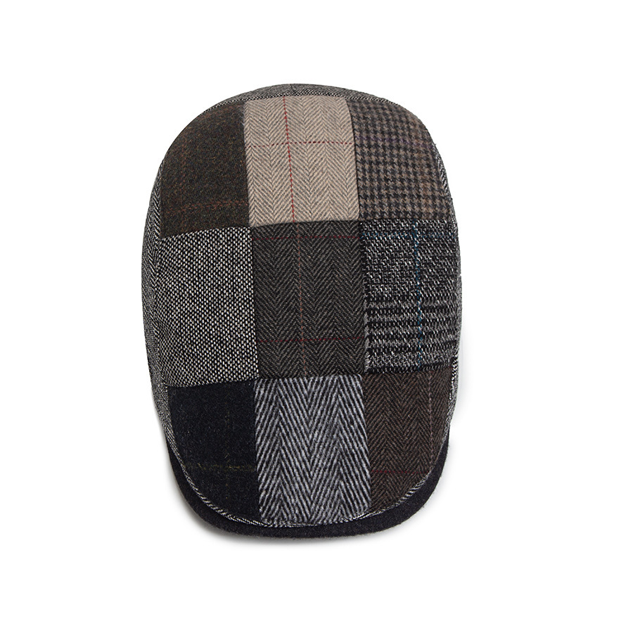Gord | Vintage Wool Panel Flat Cap