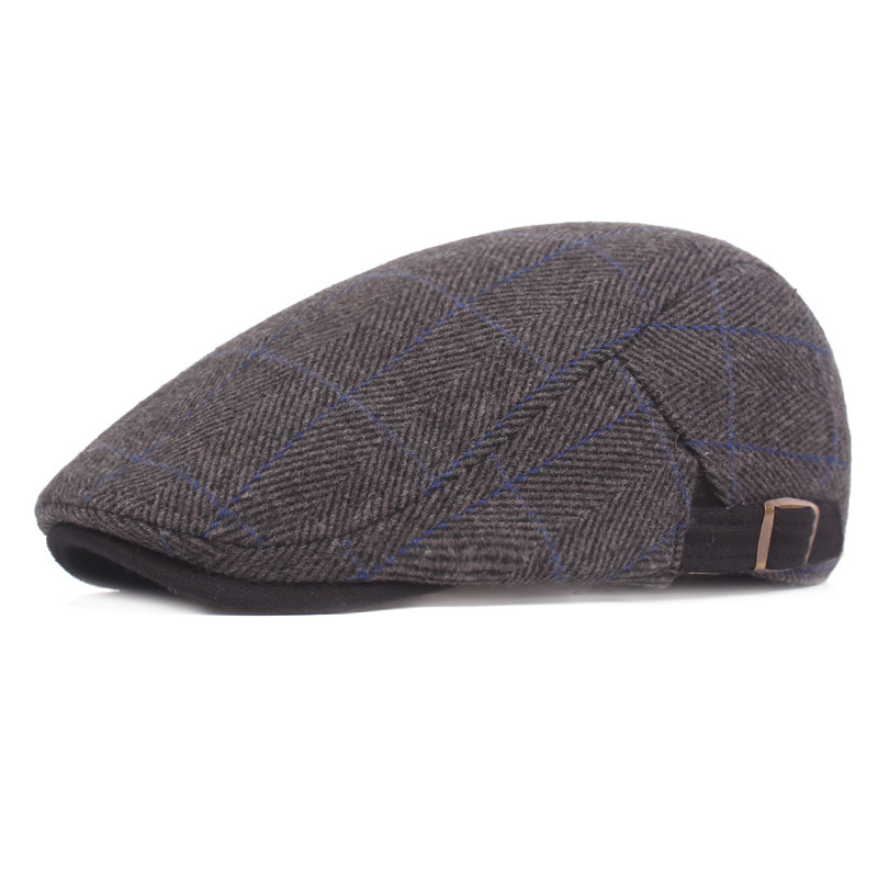 ZEB | striped knitted flat cap
