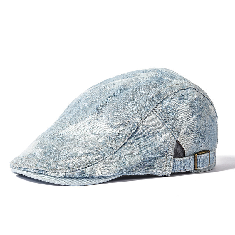 ZEB | Vintage Washed Denim Flat Cap