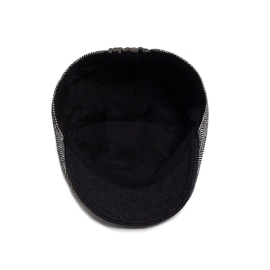 Gord | Vintage Wool Panel Flat Cap