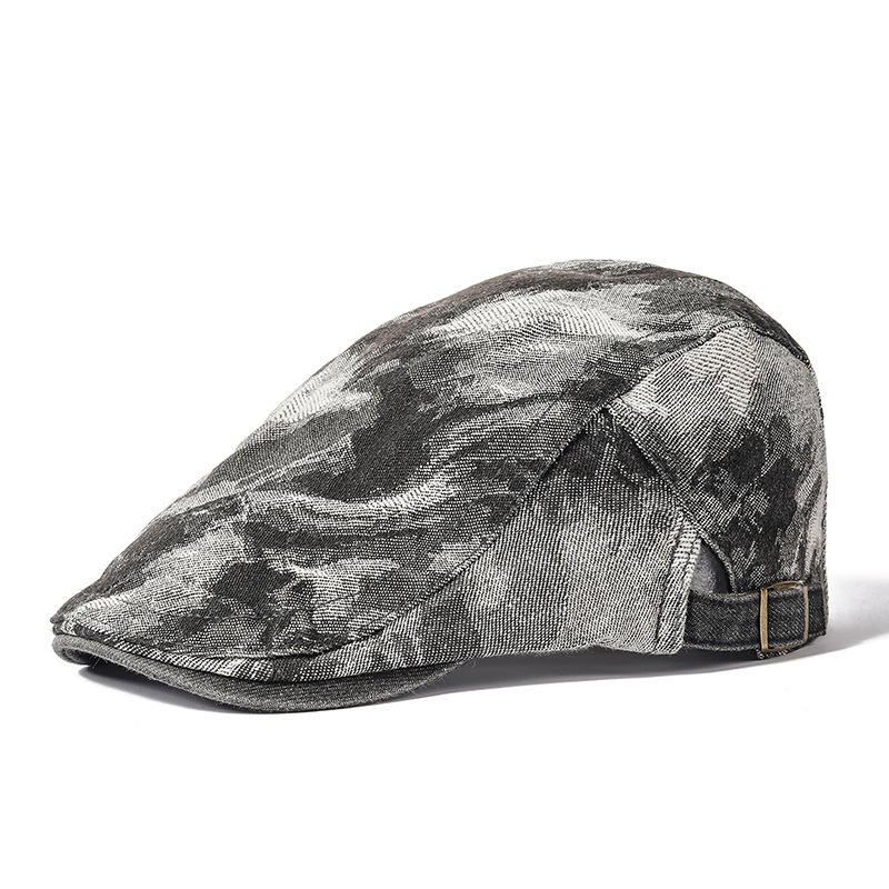 ZEB | Vintage Washed Denim Flat Cap