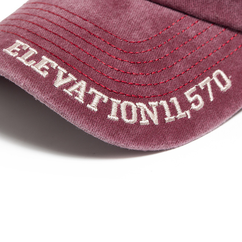VAIL letter embroidered baseball cap