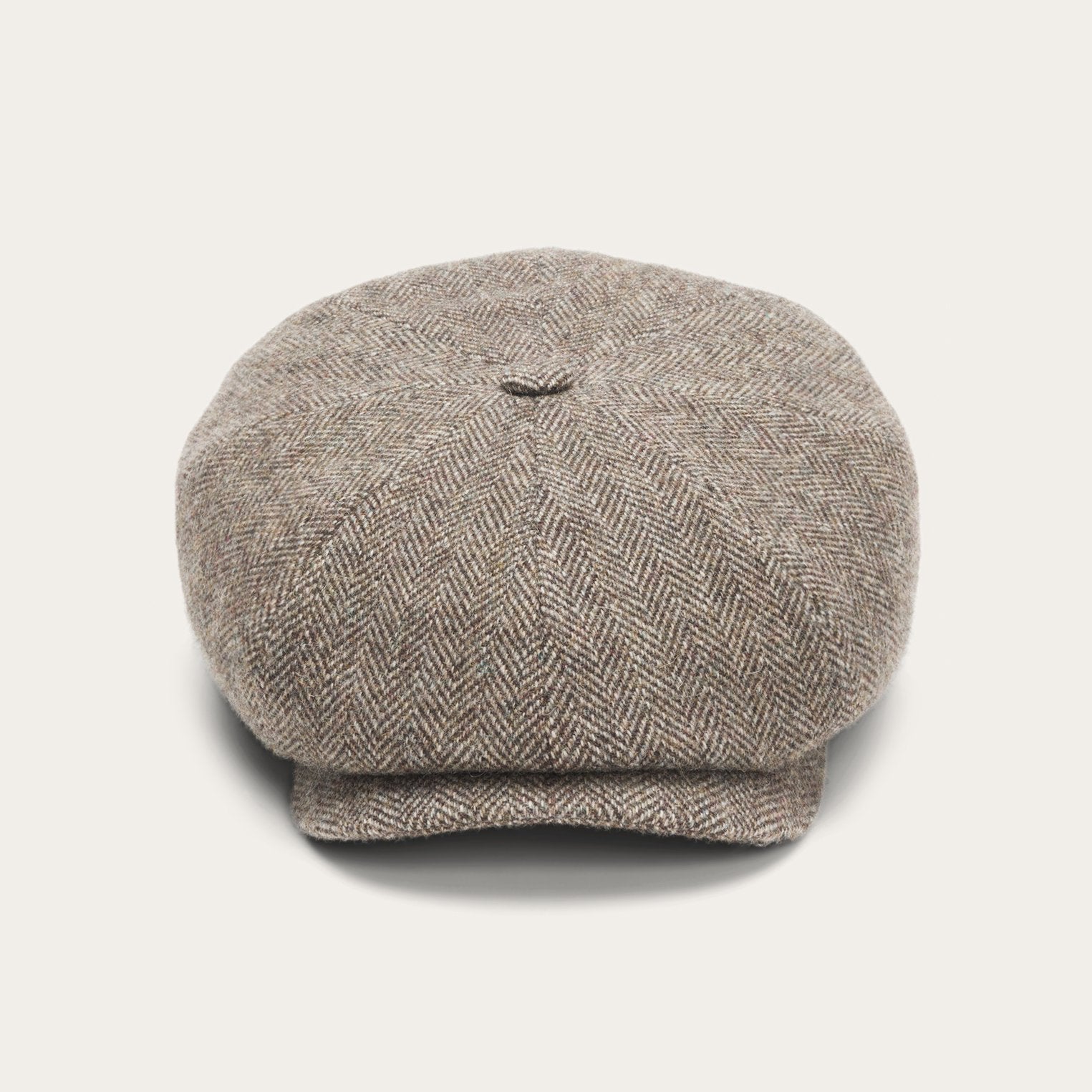 Wool Vintage Herringbone Newsboy Caps Men