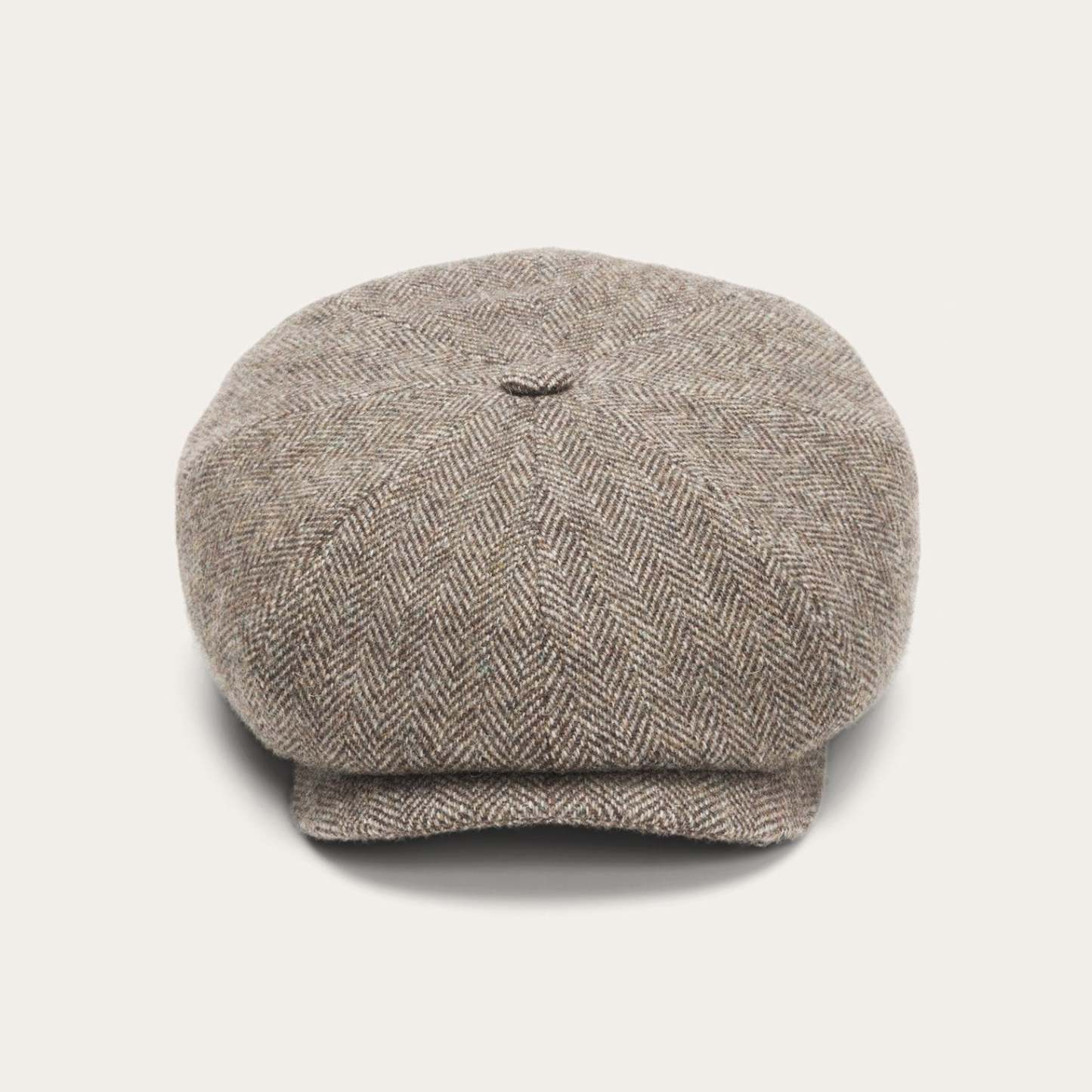 Wool Vintage Herringbone Newsboy Caps Men