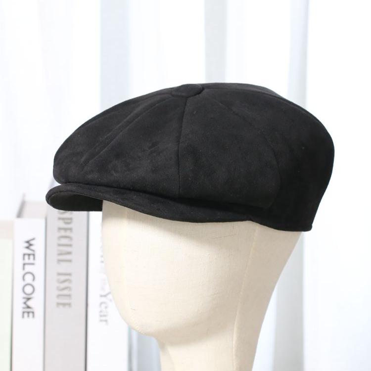 Newsboy Cap Suede