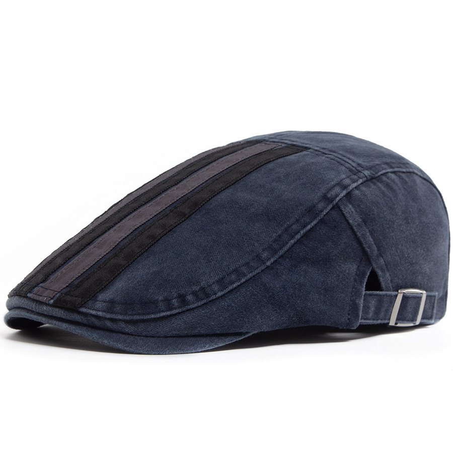 Buck | striped flat cap