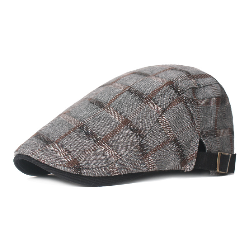 COLBY | Plaid flat cap