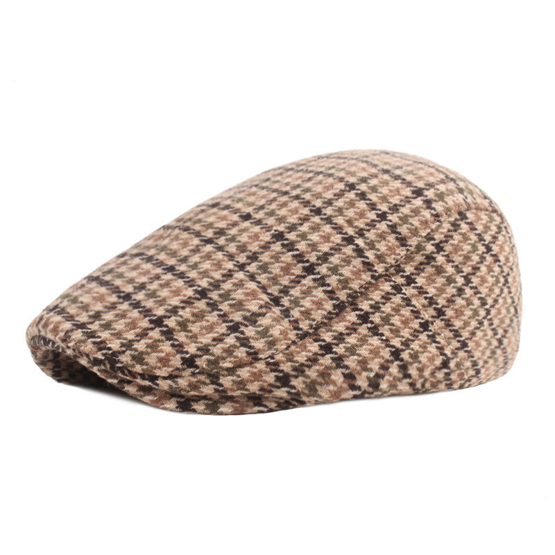 GORD | Houndstooth flat cap
