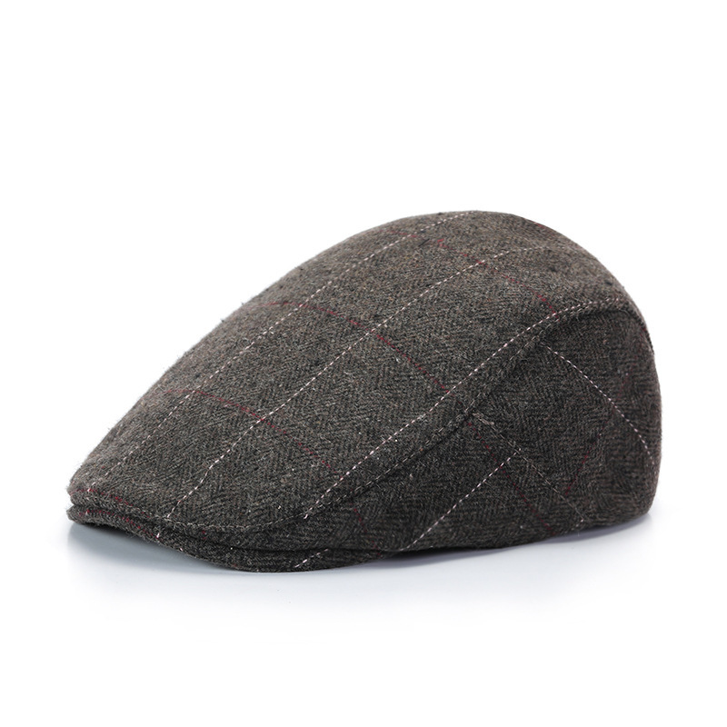 ZEB | Vintage Striped Knit Flat Hat