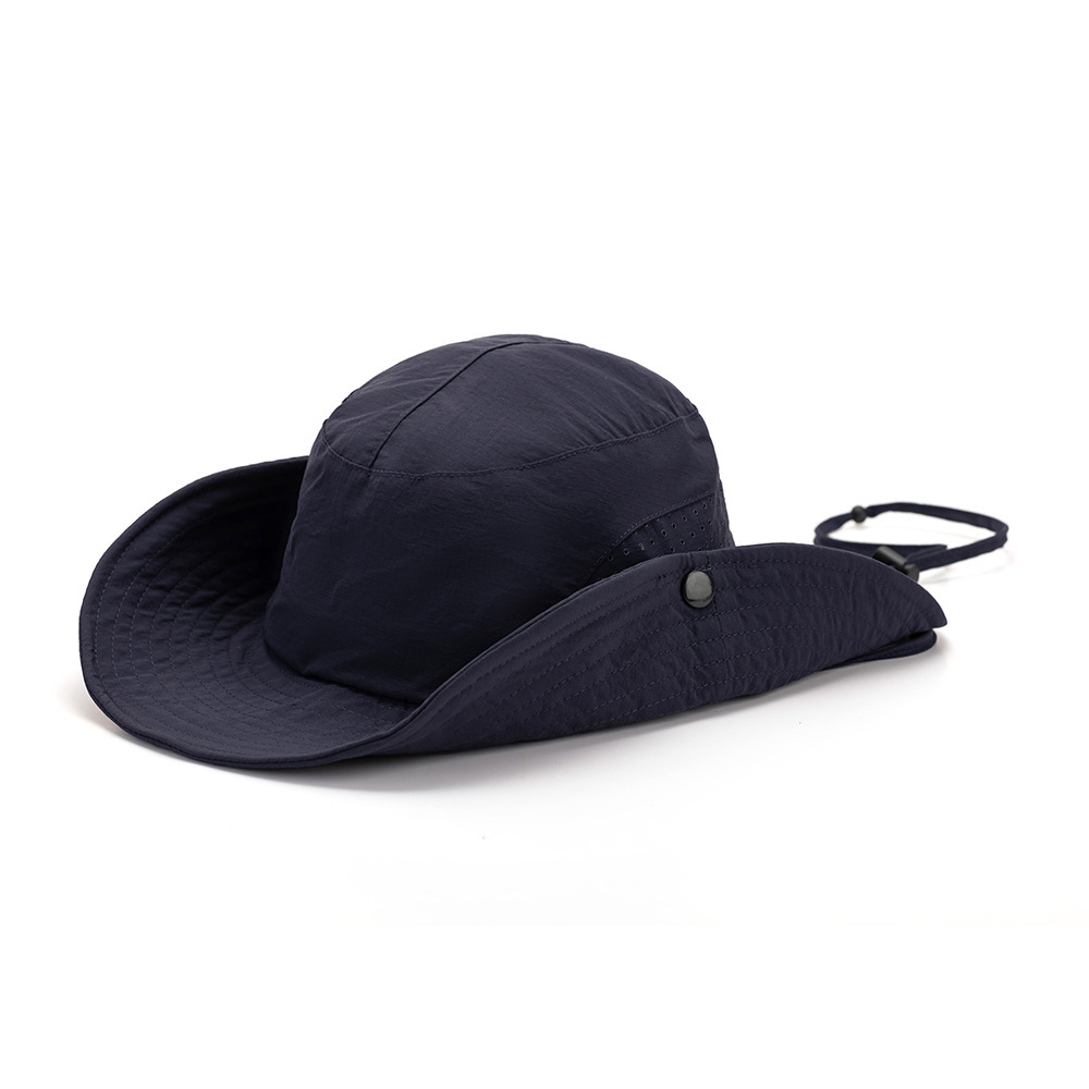 Quick-drying large-head bucket hat