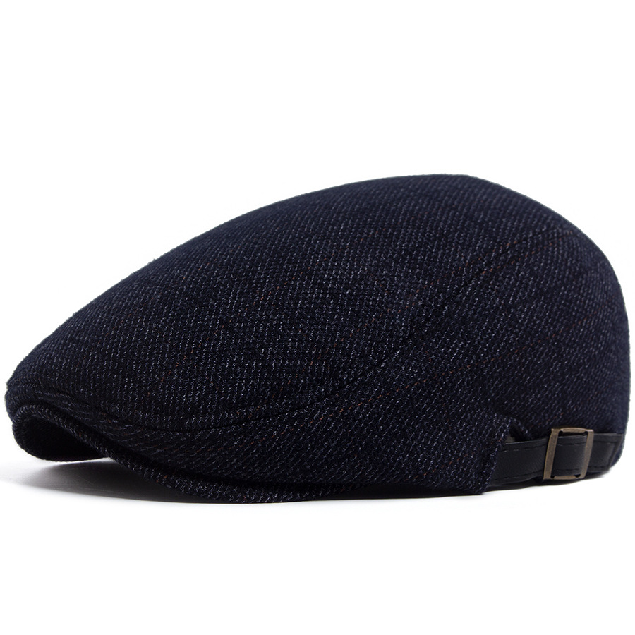 ZEB | New autumn and winter velvet flat hat